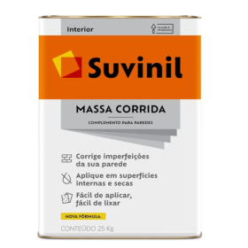 MASSA CORRIDA 25KG SUVINIL LATA