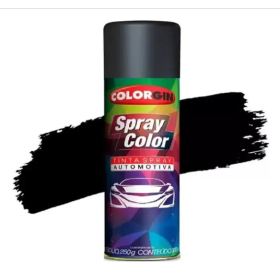 SPRAY PRETO ALTA TEMPERATURA LAZZURIL 300ML