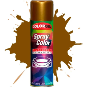 SPRAY OURO METALIZADO LAZZURIL