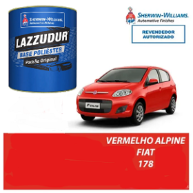 VERMELHO ALPINE LISA FIAT 900ML LAZZURIL 1/4