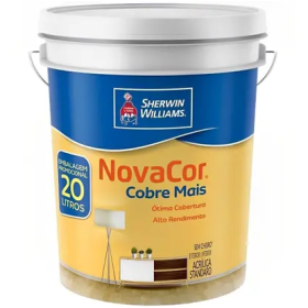 NOVACOR COBRE MAIS BRANCO FOSCO 20L SHERWIN WILLIANS BALDE