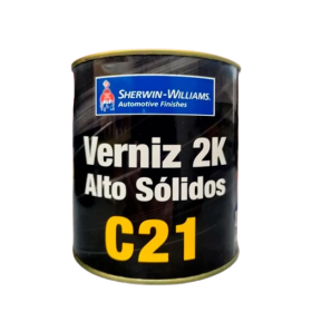 VERNIZ C21 ALTO SOLIDOS 900ML LAZZUDUR 1/4 (SEM CATALISADOR)