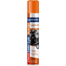 LUBRIFICANTE AEROSOL ORANGE CHEMICOLOR LUB BASTON 250ML/120g