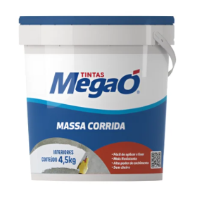 MASSA CORRIDA 4,5 KG MEGAÓ