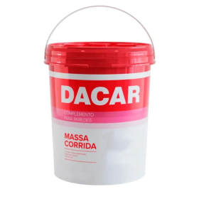 MASSA CORRIDA 24 KG DACAR BALDE