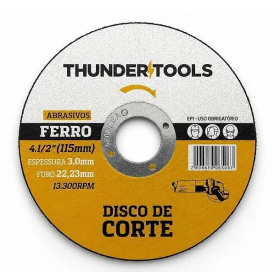 DISCO CORTE PEQUENO THUNDER TOOLS UNITARIO