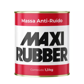 MASSA ANTI RUIDO 1,3KG MAXI RUBBER 1/4