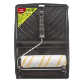 KIT PINTURA 3 PECAS BANDEJA+ROLO+SUPORTE 8093