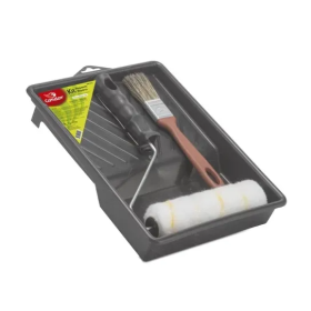 KIT PINTURA PROMO BANDEJA+SUPORTE+ROLO+TRINCHA 8096